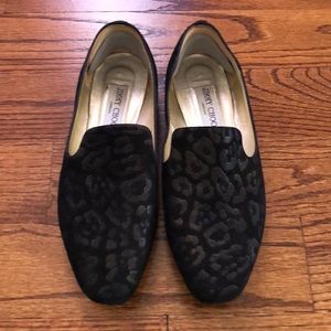Jimmy Choo flats with lots of love left